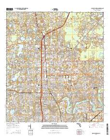 Sulphur Springs 2015 topographic map thumbnail