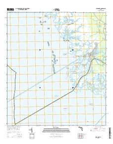 Suwannee 2015 topographic map thumbnail