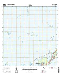 Tavernier 2015 topographic map thumbnail
