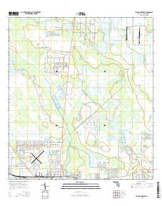 Taylor Creek SE 2015 topographic map thumbnail