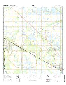 Taylor Creek SW 2015 topographic map thumbnail