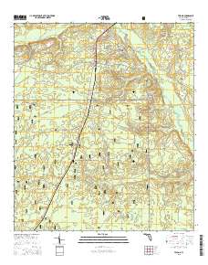 Telogia 2015 topographic map thumbnail