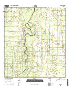 Wannee 2015 topographic map thumbnail