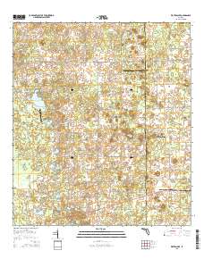 Waters Lake 2015 topographic map thumbnail