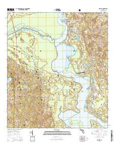 Welaka 2015 topographic map thumbnail