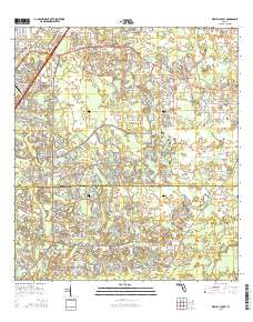 Wesley Chapel 2015 topographic map thumbnail