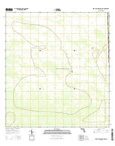 West of Horseshoe Head 2015 topographic map thumbnail