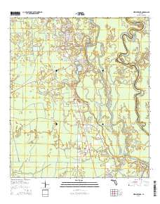 Wewahitchka 2015 topographic map thumbnail