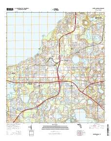 Winter Garden 2015 topographic map thumbnail