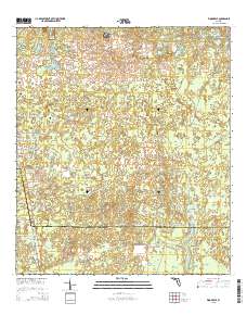 Woodville 2015 topographic map thumbnail
