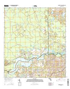 Yankeetown SE 2015 topographic map thumbnail