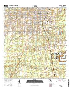 Zephyrhills 2015 topographic map thumbnail