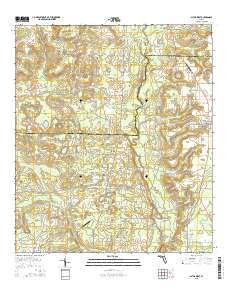 Altha West 2015 topographic map thumbnail