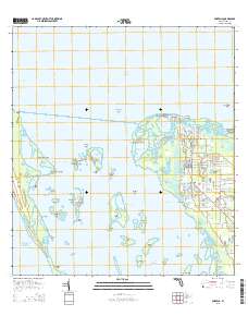 Bokeelia 2015 topographic map thumbnail