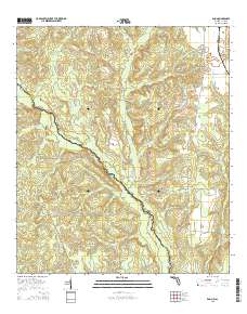 Enon 2015 topographic map thumbnail