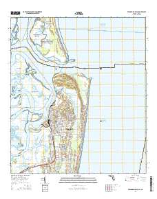 Fernandina Beach 2015 topographic map thumbnail