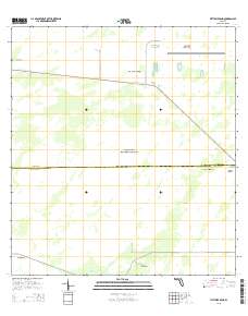 Fiftymile Bend 2015 topographic map thumbnail