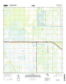 Gum Slough 2015 topographic map thumbnail