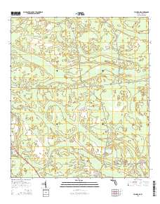Hilliard NE 2015 topographic map thumbnail