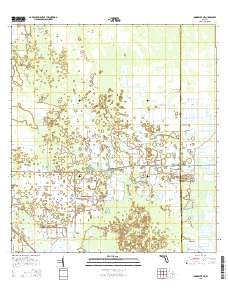 Immokalee NE 2015 topographic map thumbnail