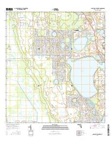 Lake June In Winter 2015 topographic map thumbnail