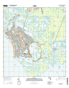 Marco Island 2015 topographic map thumbnail