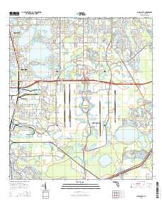Pine Castle 2015 topographic map thumbnail