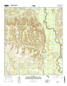 Redbay 2015 topographic map thumbnail