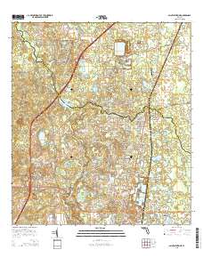 Saint Catherine 2015 topographic map thumbnail