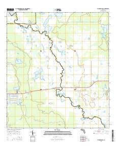 Titusville SW 2015 topographic map thumbnail