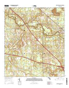 White Springs West 2015 topographic map thumbnail