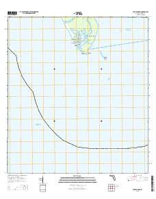 Cape Romano 2015 topographic map thumbnail