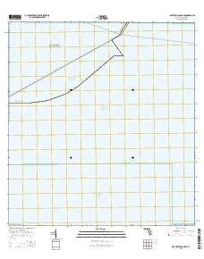 Dry Tortugas OE SE 2015 topographic map thumbnail