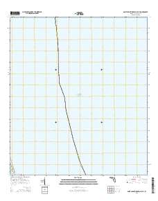 Saint Augustine Beach OE E 2015 topographic map thumbnail