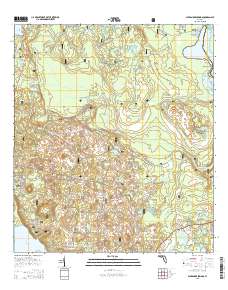 Alexander Springs 2015 topographic map thumbnail