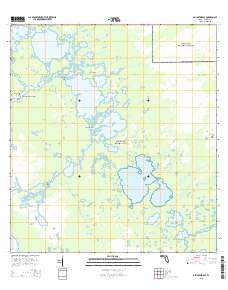 Alligator Bay 2015 topographic map thumbnail