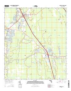 Bakersville 2015 topographic map thumbnail
