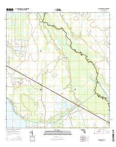 Basinger NW 2015 topographic map thumbnail