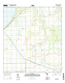 Basinger SW 2015 topographic map thumbnail