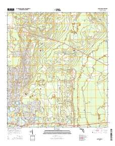 Baywood 2015 topographic map thumbnail