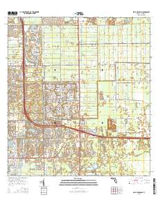 Belle Meade NW 2015 topographic map thumbnail