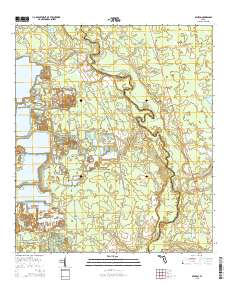 Benton 2015 topographic map thumbnail
