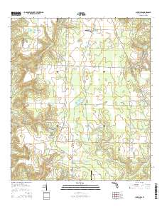 Chumuckla 2015 topographic map preview