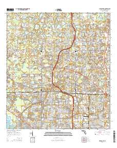 Citrus Park 2015 topographic map thumbnail