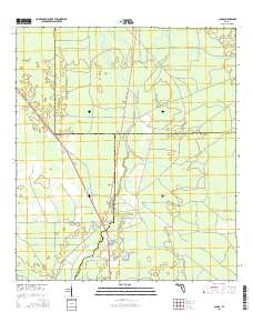 Clara 2015 topographic map thumbnail
