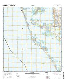 Bradenton Beach 2015 topographic map thumbnail