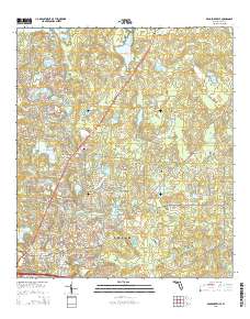 Bradfordville 2015 topographic map thumbnail