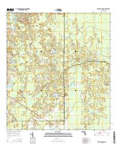 Branchborough 2015 topographic map thumbnail