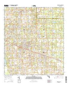 Bronson NE 2015 topographic map thumbnail