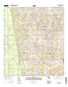 Bronson SE 2015 topographic map thumbnail